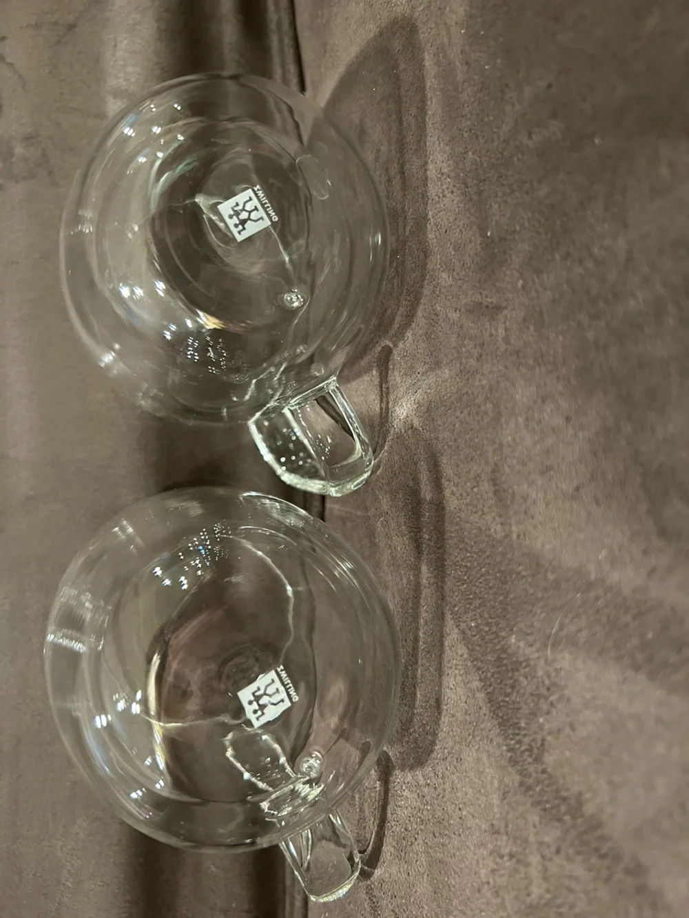 Zwilling Set of 2 Double Wall Glass Mugs